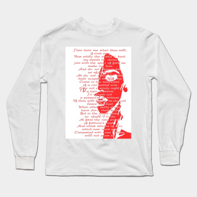 Sonnet Long Sleeve T-Shirt by CatCoconut-Art